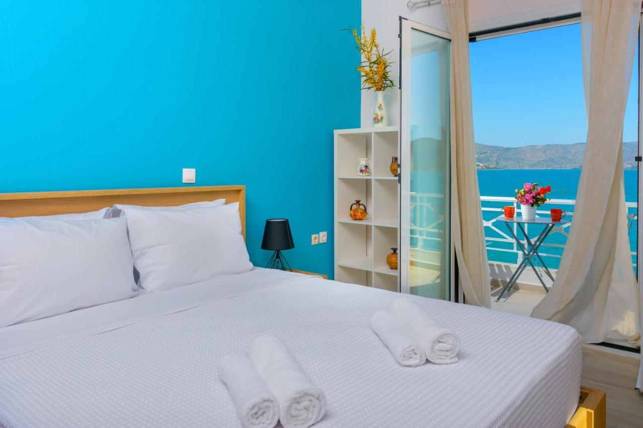 Margarita'S Seafront Luxury Apartment เอลุนดา ภายนอก รูปภาพ